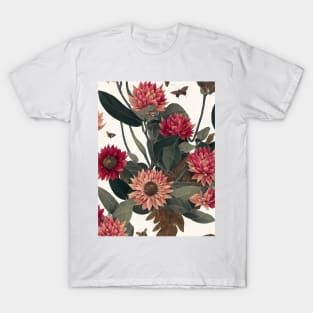 Chromatic Botanic Abstraction #81 T-Shirt